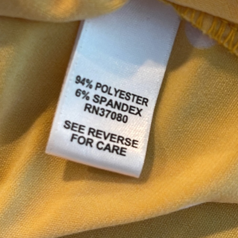 Vibrant Cato yellow top 14/16w - Picture 8 of 8